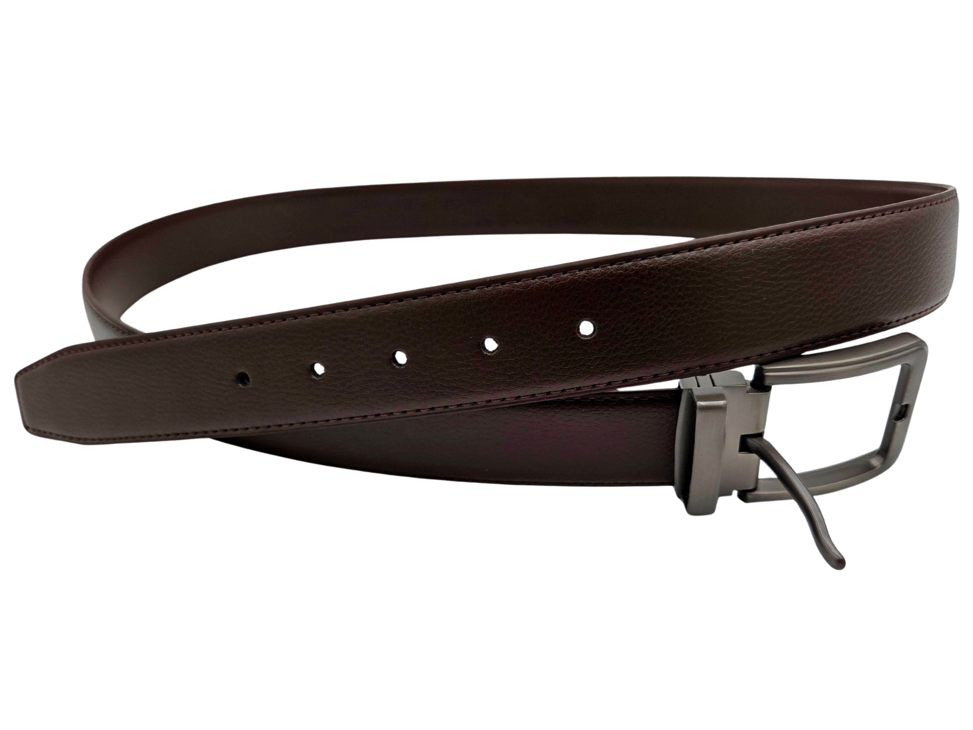 Iron Nighthawk Supply men’s leather belt with removable buckle and cut-to-size design