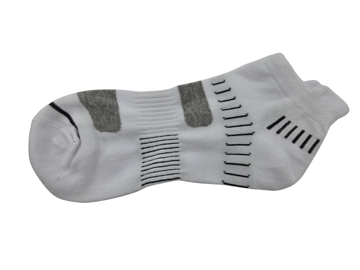 Iron Nighthawk Supply ultra lightweight no-show running socks 2-pack in white